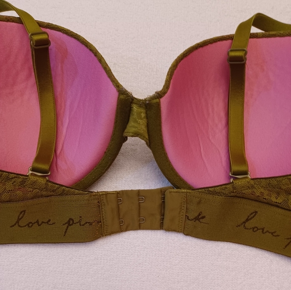PINK Victoria's Secret Wear Everywhere Push Up Bra, 32DD - Picture 6 of 16
